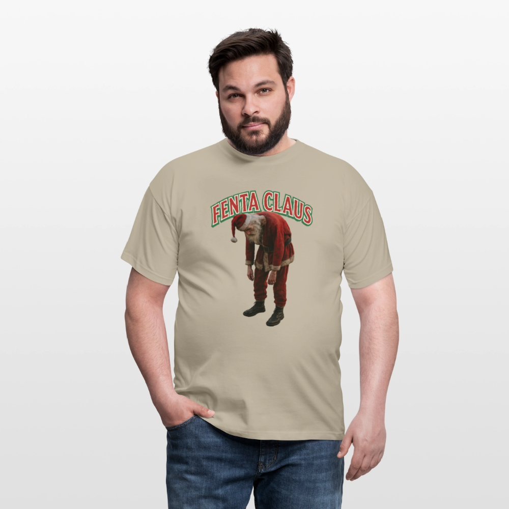 Fenta Claus Männer T-Shirt - Sandbeige
