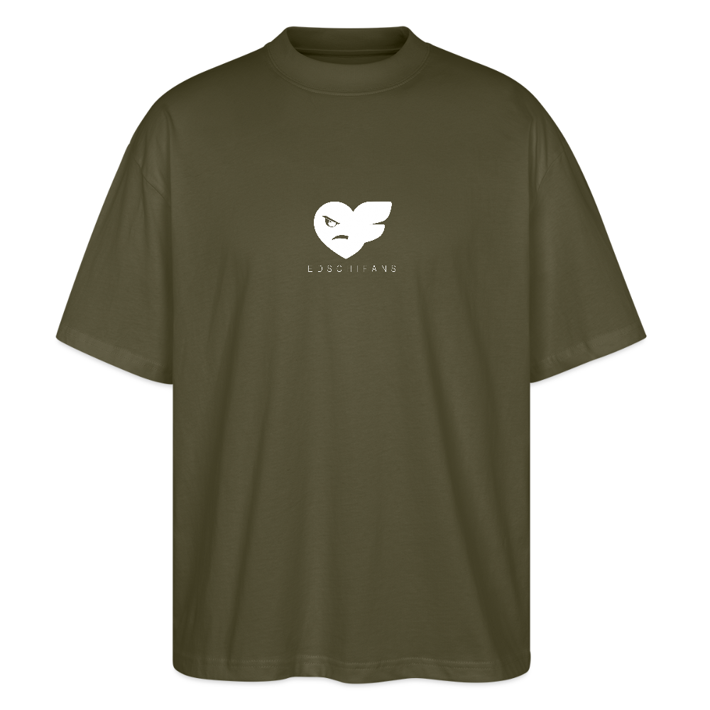 Oversized Unisex Bio T-Shirt - EDSCHI-FANS - Khaki