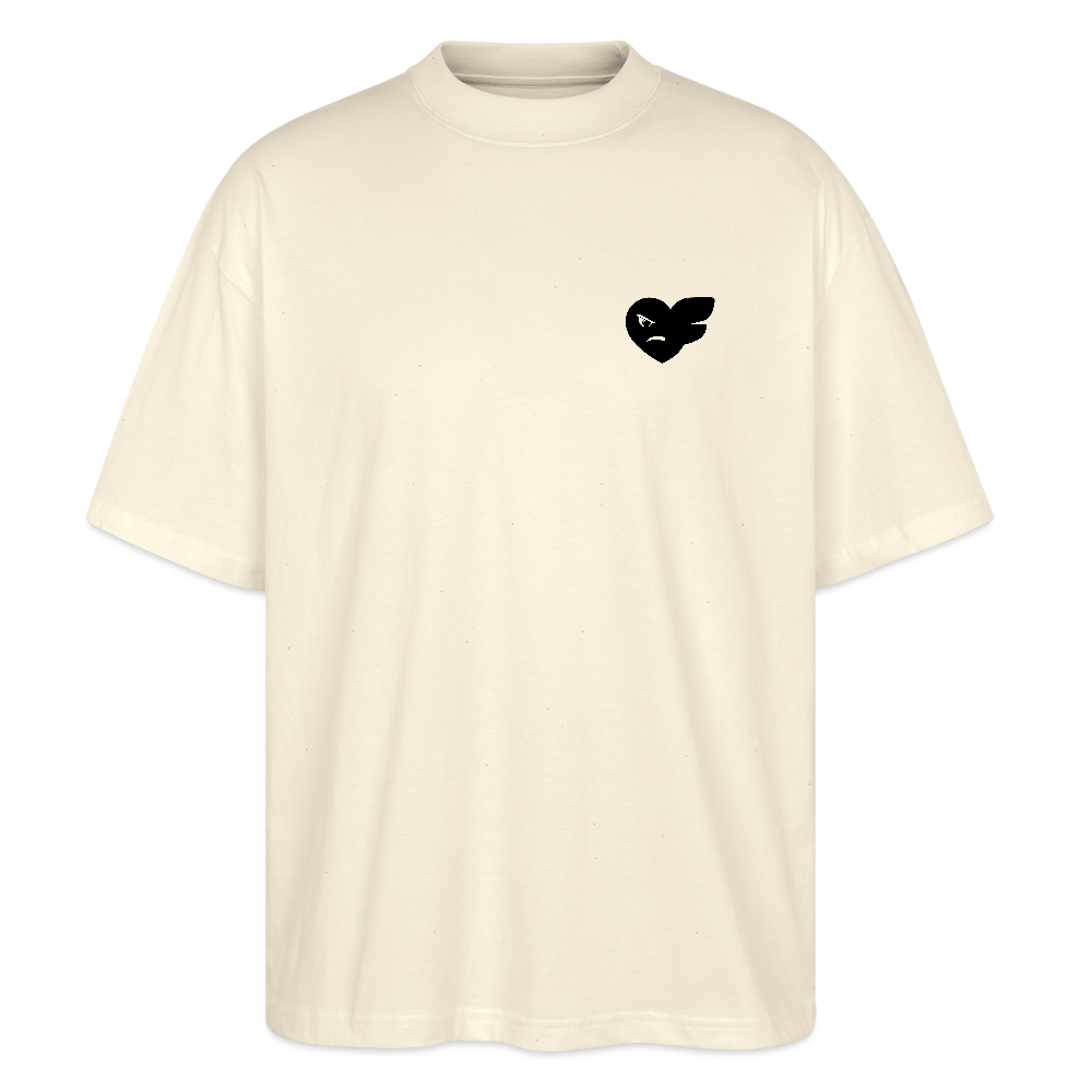 Oversized Unisex Bio T-Shirt EDSCHI-FANS - Weißgrau