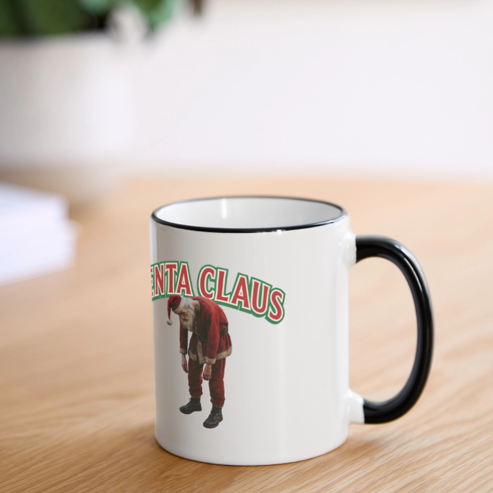 Fenta Claus Tasse - Weiß/Schwarz