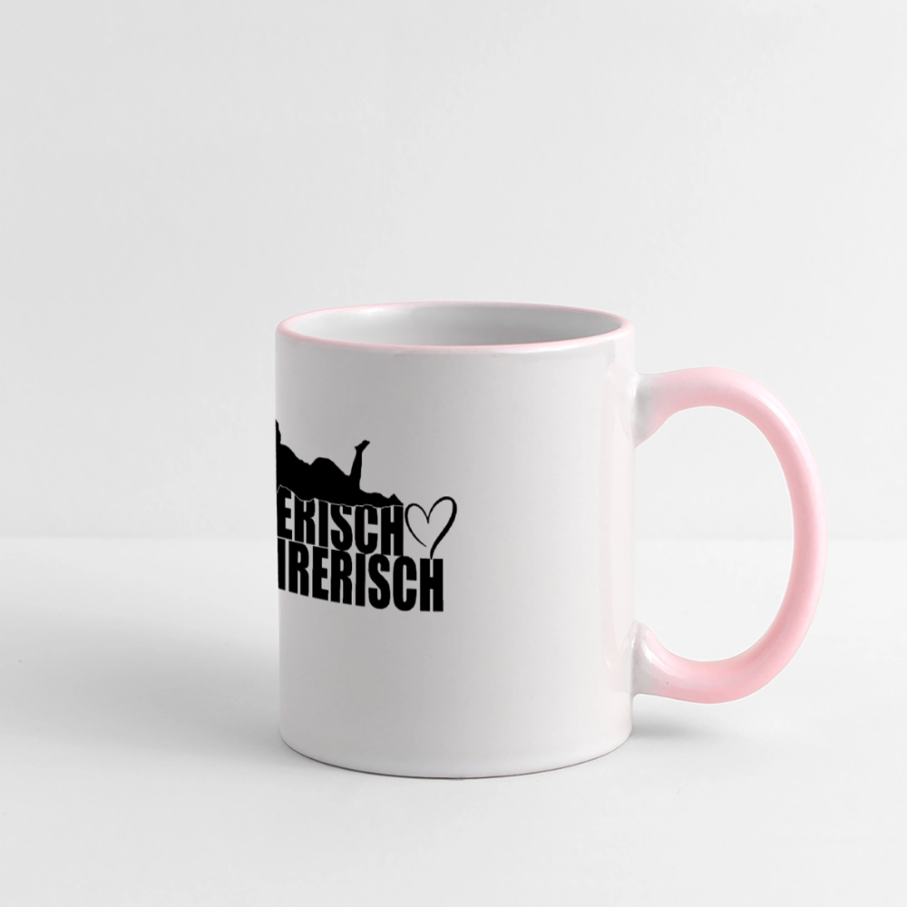 Verführungstasse - Weiß/Pink