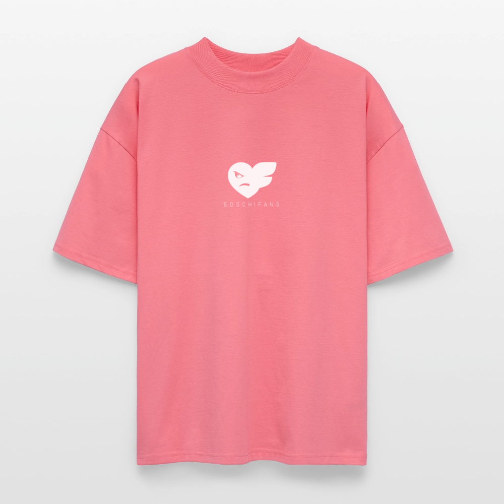 Oversized Unisex Bio T-Shirt - EDSCHI-FANS - Pink