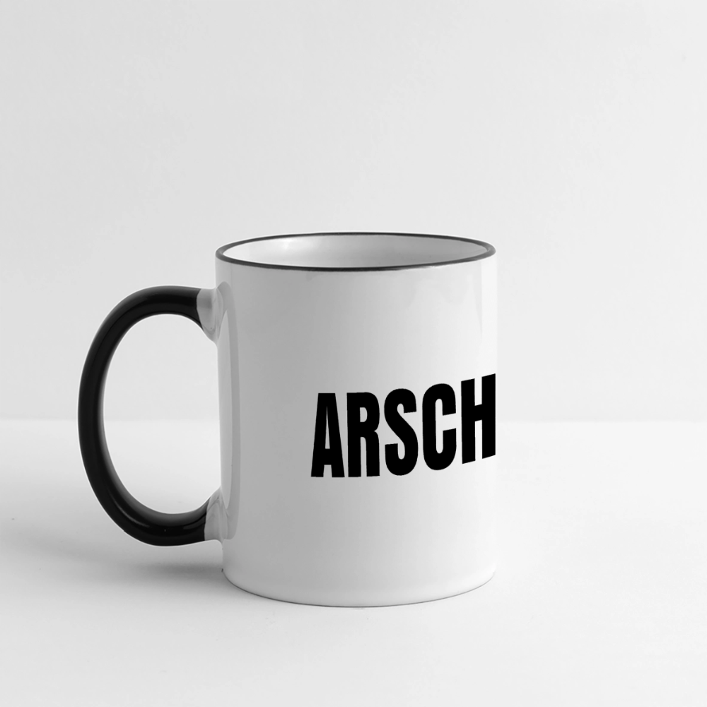 AF Tasse - Weiß/Schwarz