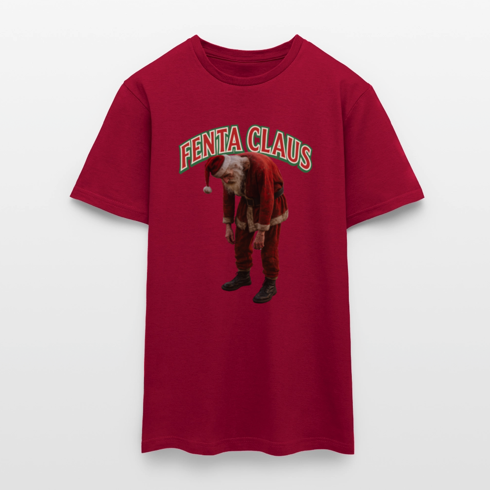 Fenta Claus Männer T-Shirt - Ziegelrot