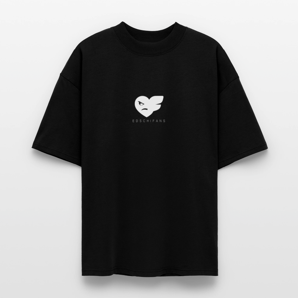 Oversized Unisex Bio T-Shirt - EDSCHI-FANS - Schwarz
