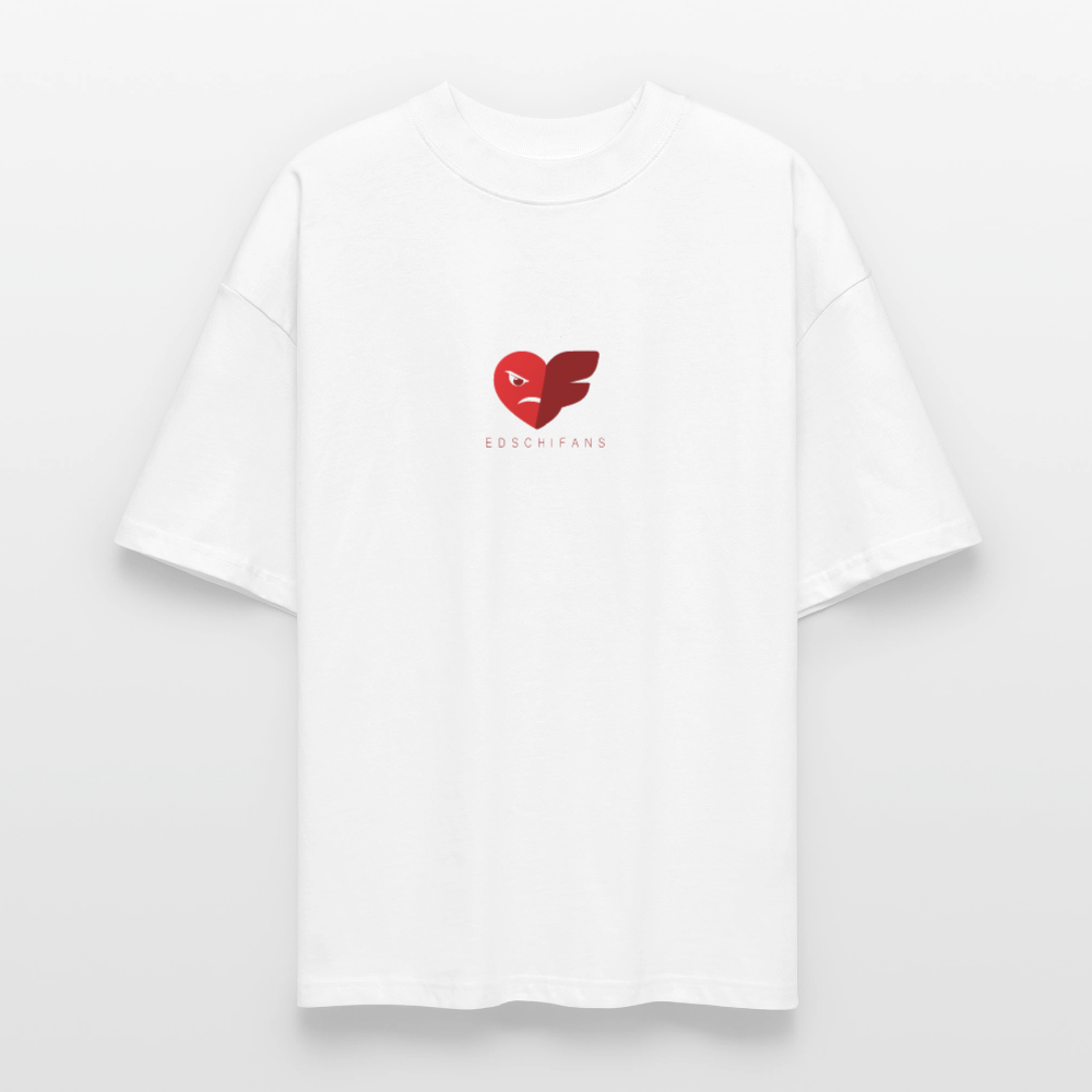 Oversized Unisex Bio T-Shirt - EDSCHI-FANS - Weiß