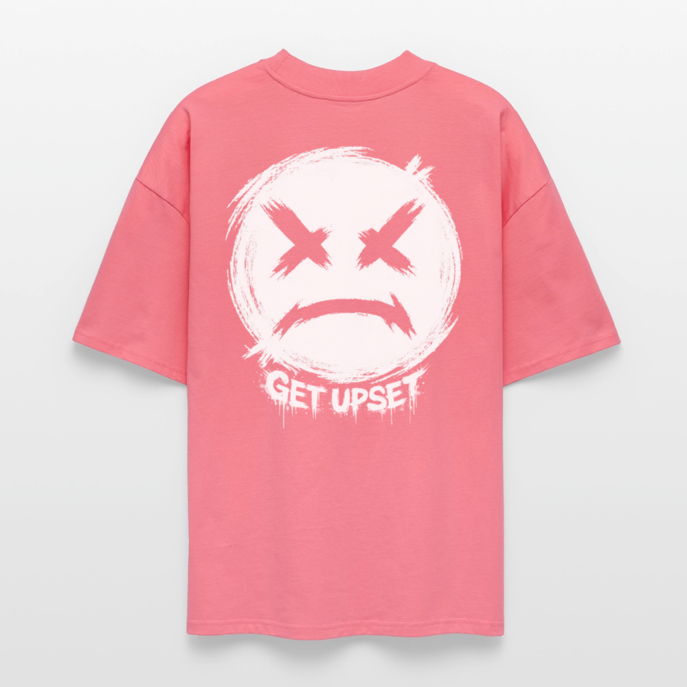 EDSCHI „ANGER LOOKS GOOD“ OVERSIZED T-SHIRT - Pink 