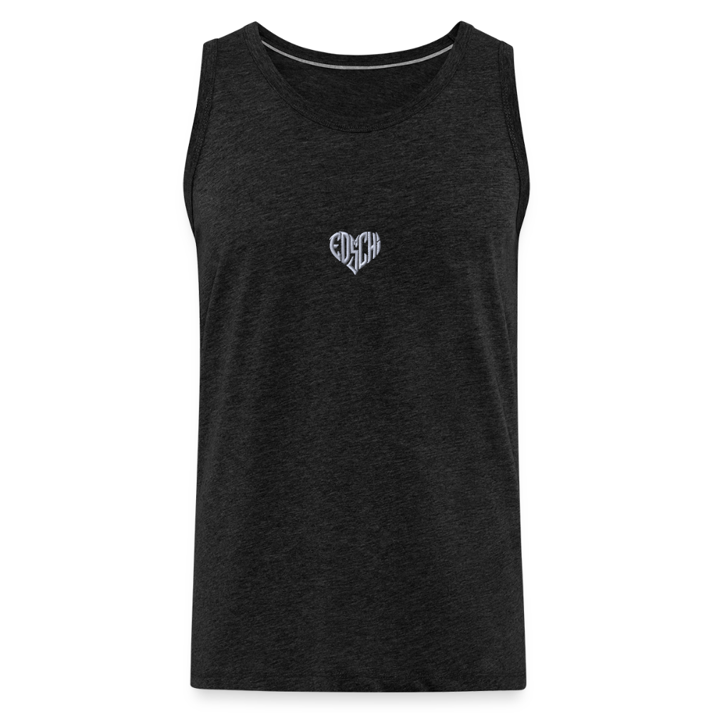 Männer Premium Tank Top Stick - Anthrazit