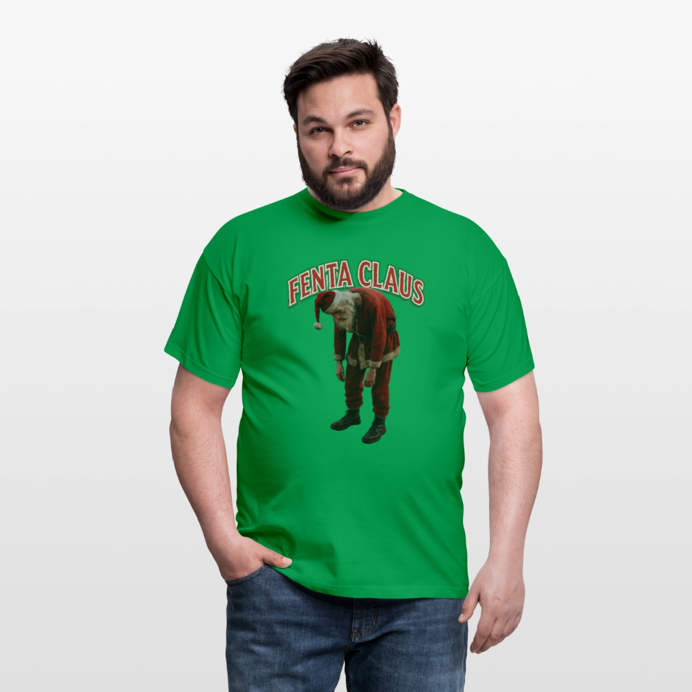 Fenta Claus Männer T-Shirt - Kelly Green