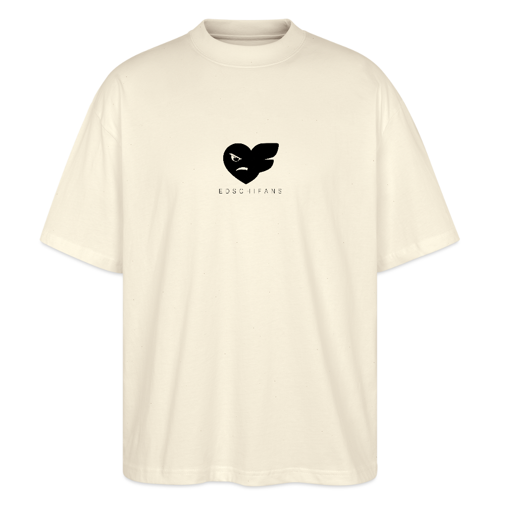 Oversized Unisex Bio T-Shirt - EDSCHI-FANS - Weißgrau