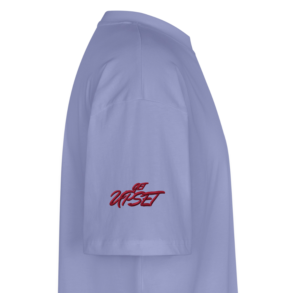 EDSCHI „ANGER LOOKS GOOD“ OVERSIZED T-SHIRT - Violett