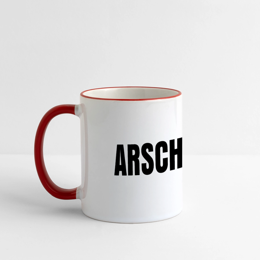 AF Tasse - Weiß/Rot