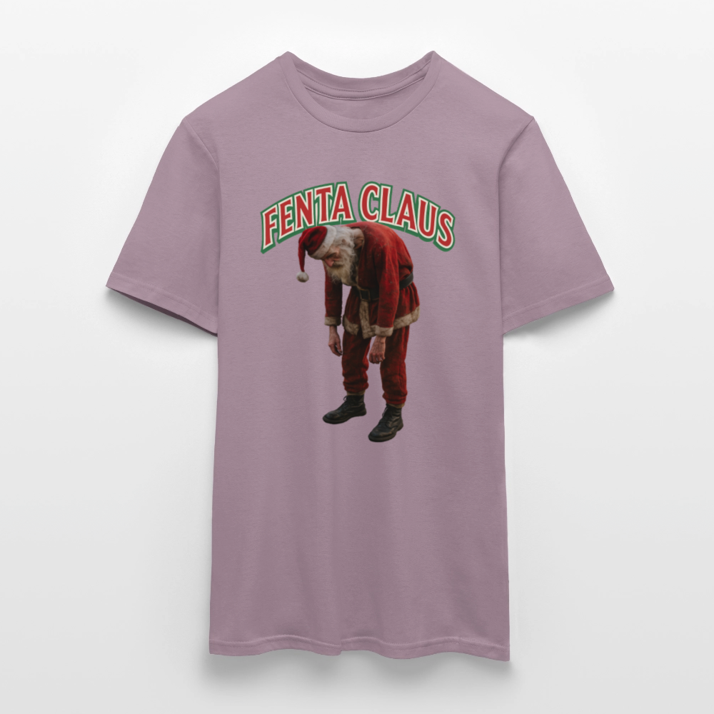 Fenta Claus Männer T-Shirt - Lilagrau 