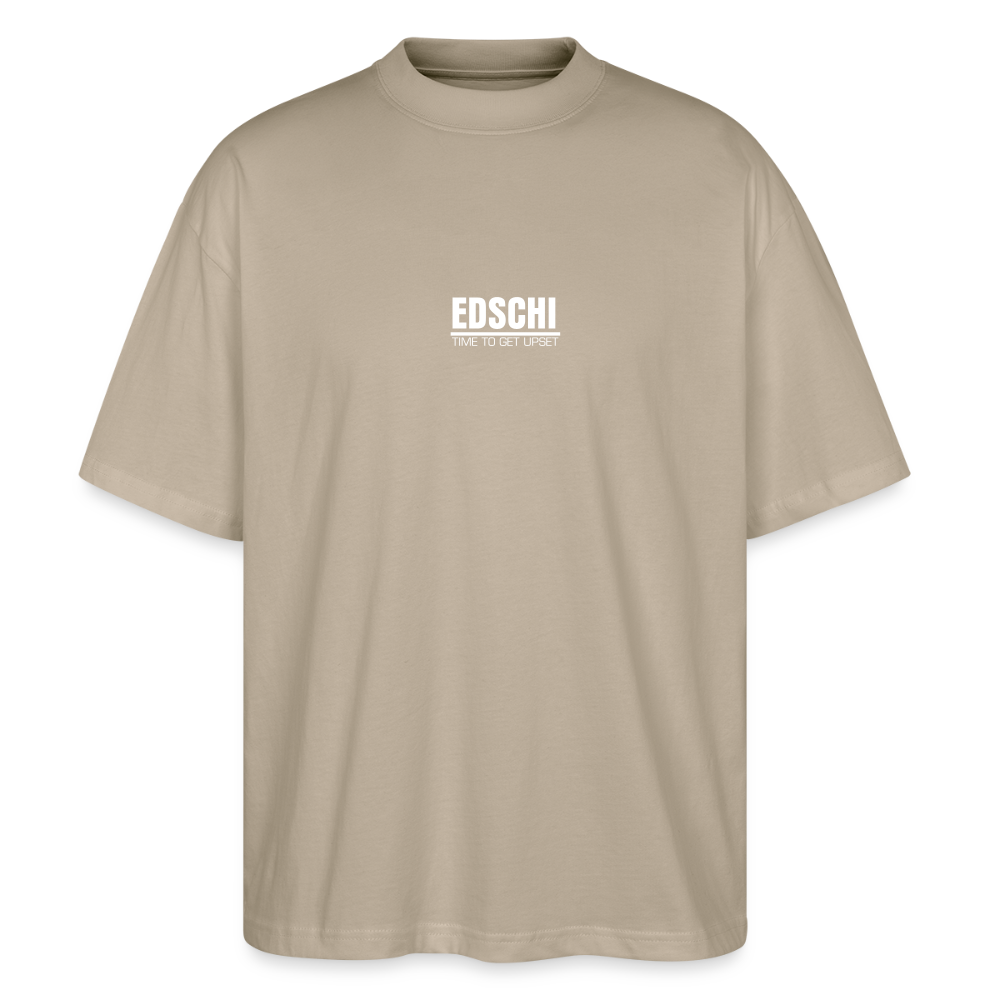 Oversized Unisex Bio T-Shirt - EDSCHI - Steingrau
