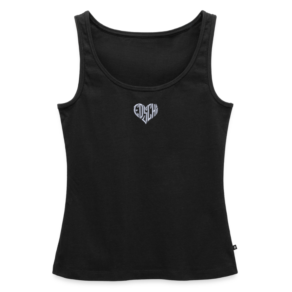 Frauen Premium Tank Top Stick - Schwarz