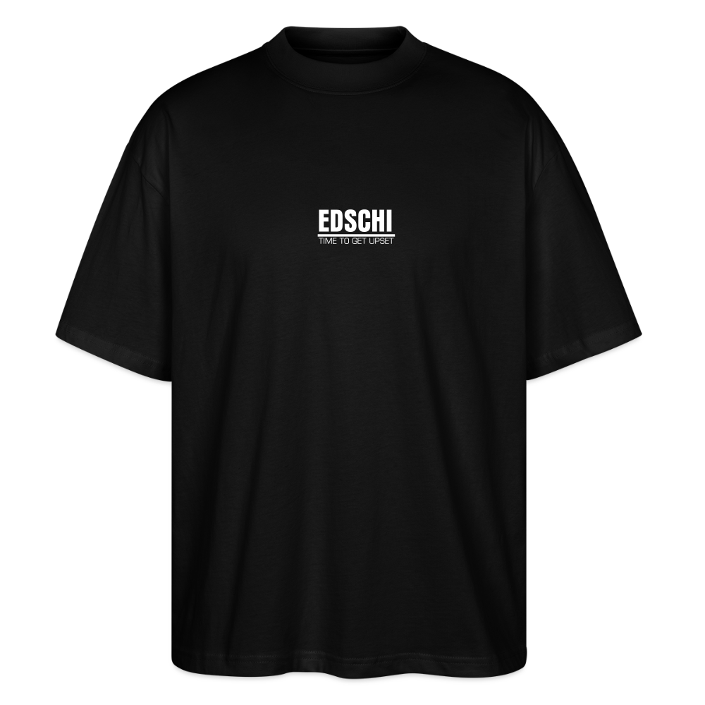 Oversized Unisex Bio T-Shirt - EDSCHI - Schwarz