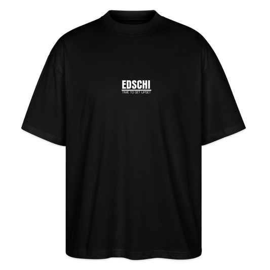 Oversized Unisex Bio T-Shirt - EDSCHI - Schwarz