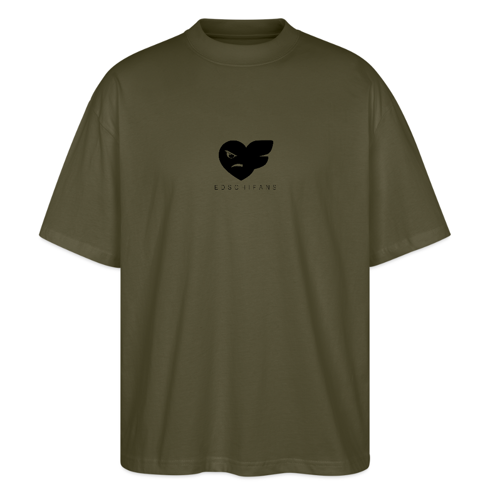 Oversized Unisex Bio T-Shirt - EDSCHI-FANS - Khaki
