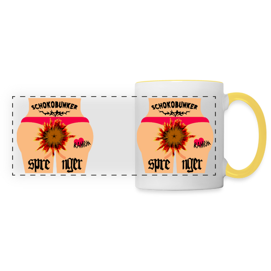 OG Tasse - Weiß/Gelb