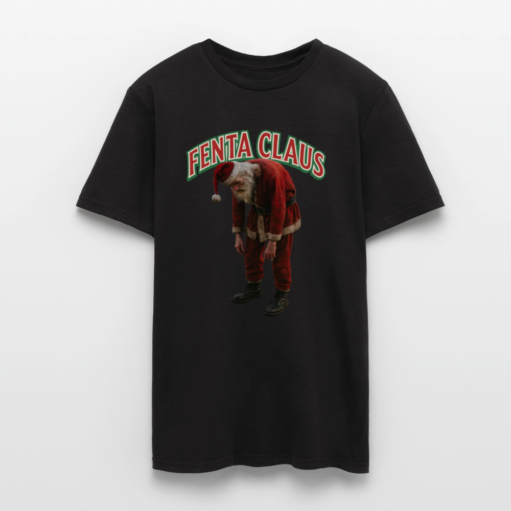 Fenta Claus Männer T-Shirt - Schwarz
