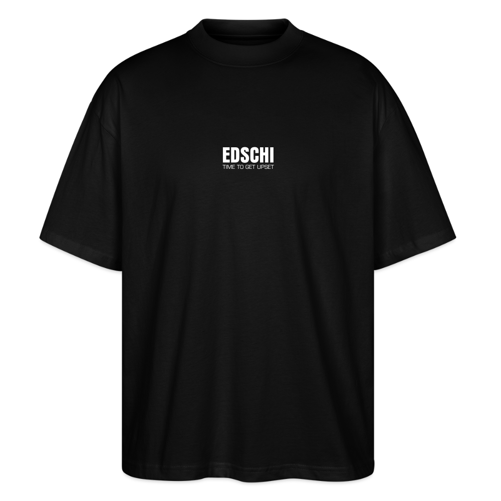 Oversized Unisex Bio T-Shirt - EDSCHI - Schwarz