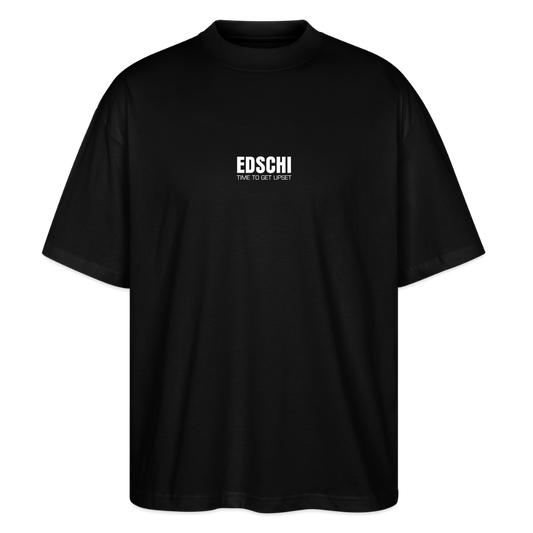 Oversized Unisex Bio T-Shirt - EDSCHI - Schwarz