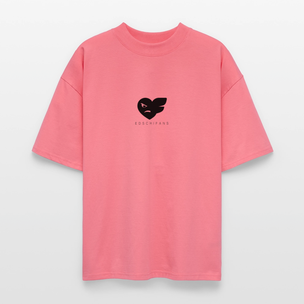 Oversized Unisex Bio T-Shirt - EDSCHI-FANS - Pink 