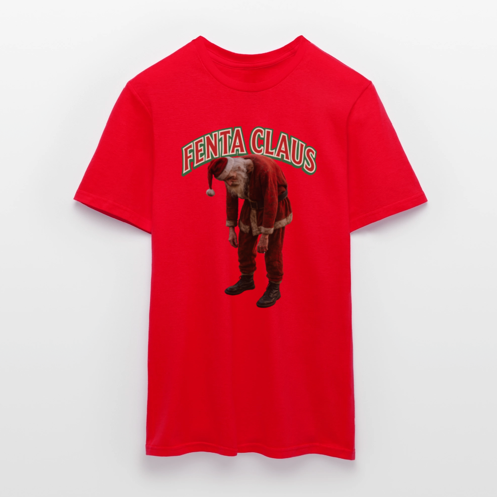 Fenta Claus Männer T-Shirt - Rot