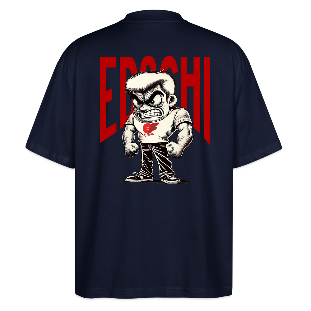 Oversized Unisex Bio T-Shirt - Navy
