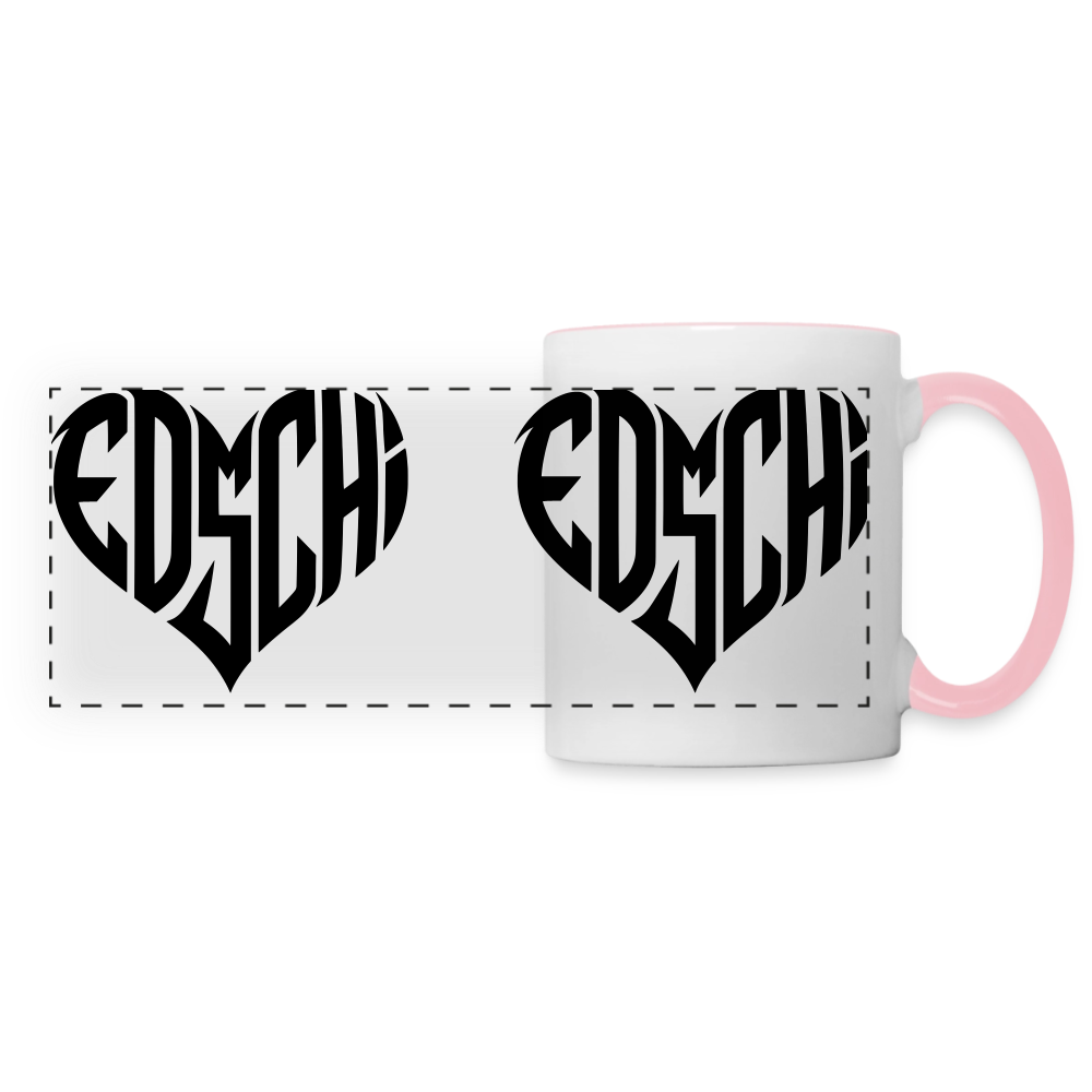 EDSCHI Tasse - Weiß/Pink