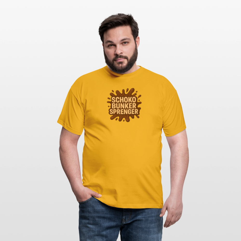 Männer T-Shirt - Gelb