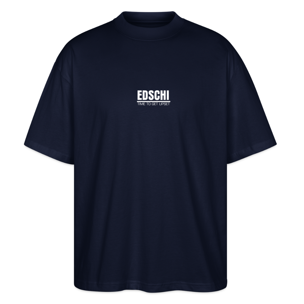 Oversized Unisex Bio T-Shirt - EDSCHI - Navy