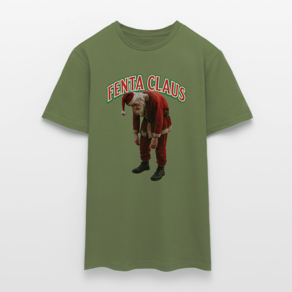 Fenta Claus Männer T-Shirt - Militärgrün