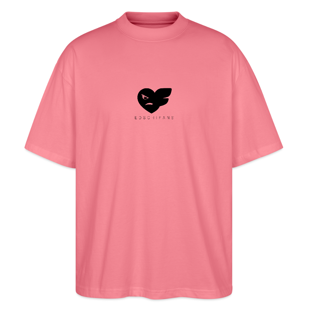 Oversized Unisex Bio T-Shirt - EDSCHI-FANS - Pink 