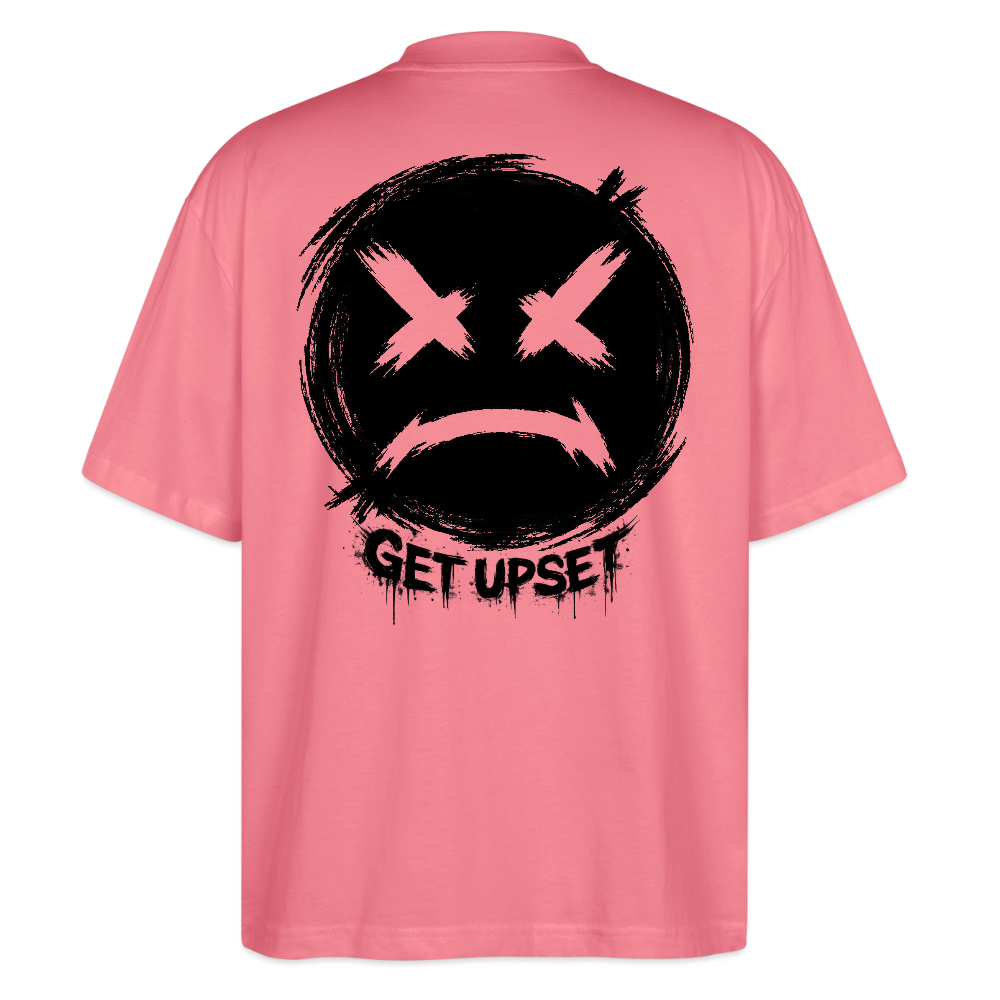 EDSCHI „ANGER LOOKS GOOD“ OVERSIZED T-SHIRT - Pink 