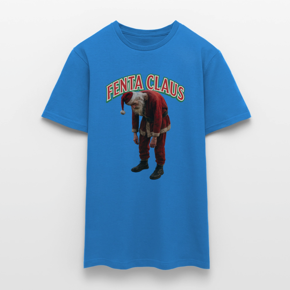 Fenta Claus Männer T-Shirt - Royalblau