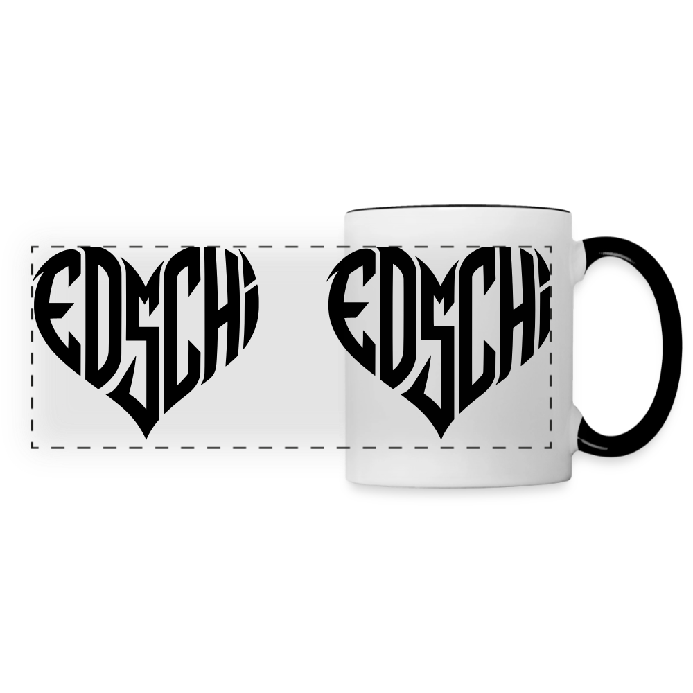 EDSCHI Tasse - Weiß/Schwarz