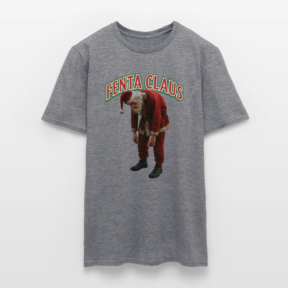 Fenta Claus Männer T-Shirt - Graphit meliert
