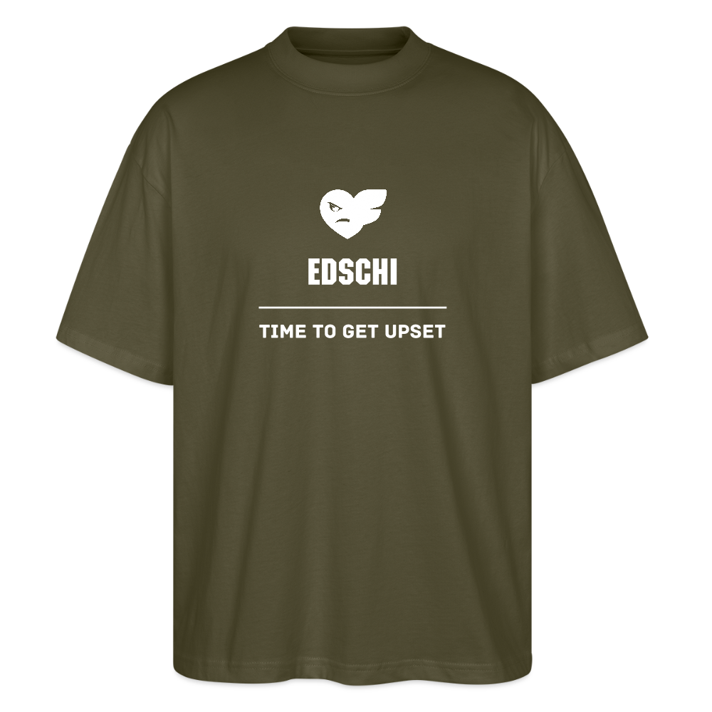 Oversized Unisex Bio T-Shirt - Khaki