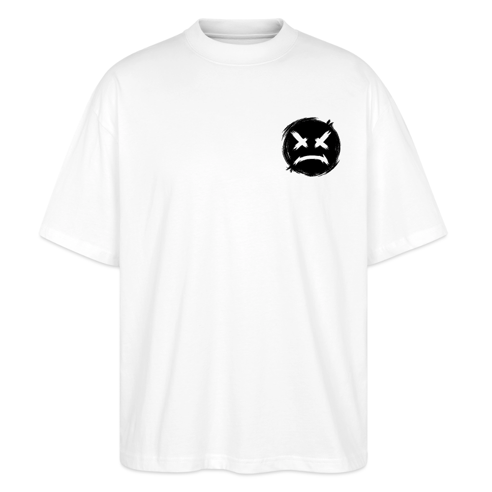 EDSCHI „ANGER LOOKS GOOD“ OVERSIZED T-SHIRT - Weiß