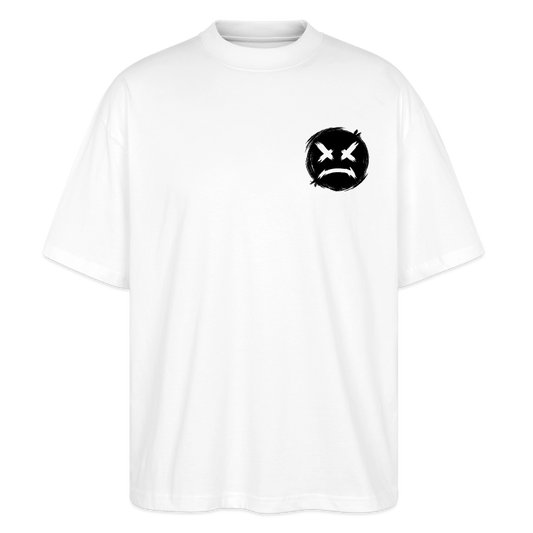 EDSCHI „ANGER LOOKS GOOD“ OVERSIZED T-SHIRT - Weiß