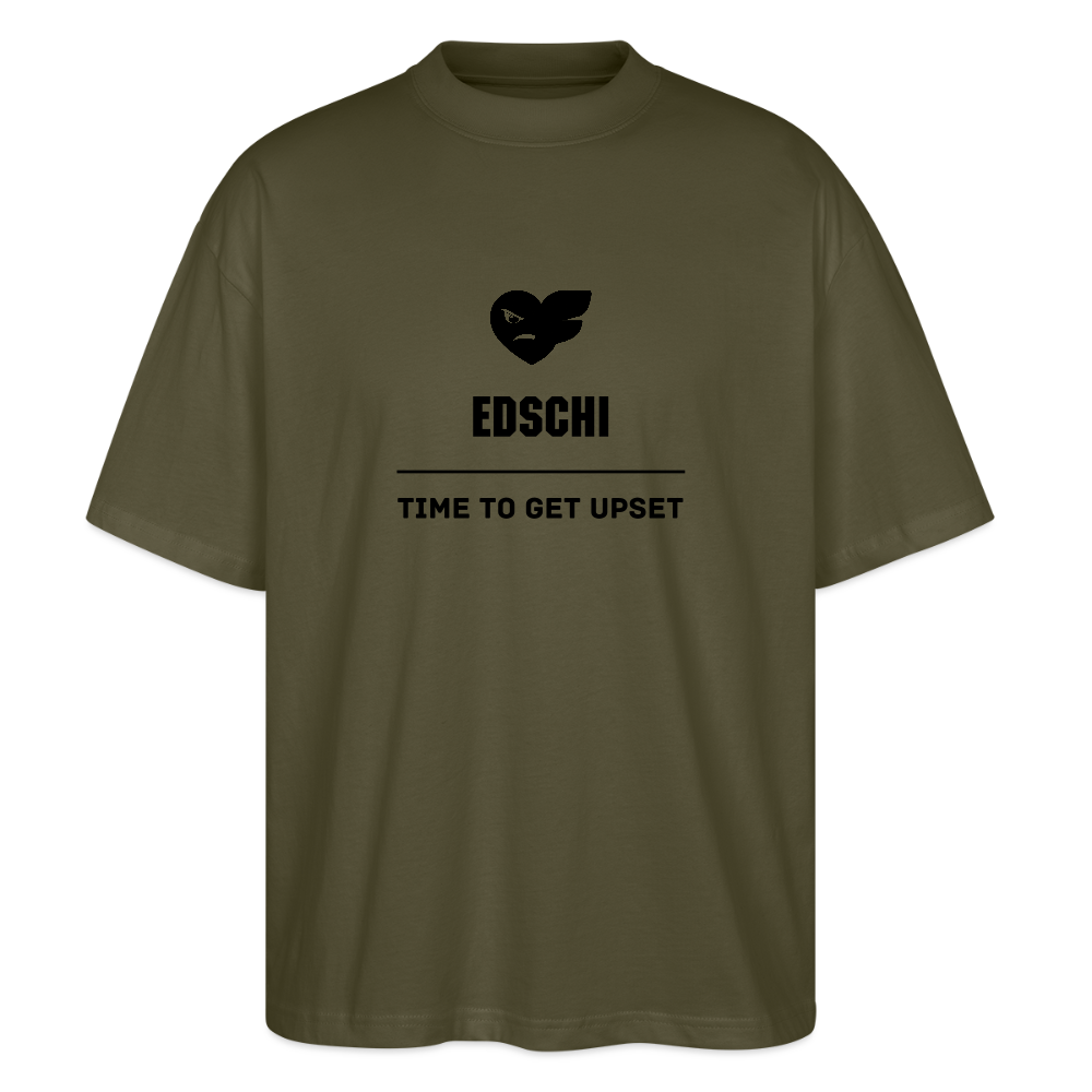 Oversized Unisex Bio T-Shirt - Khaki