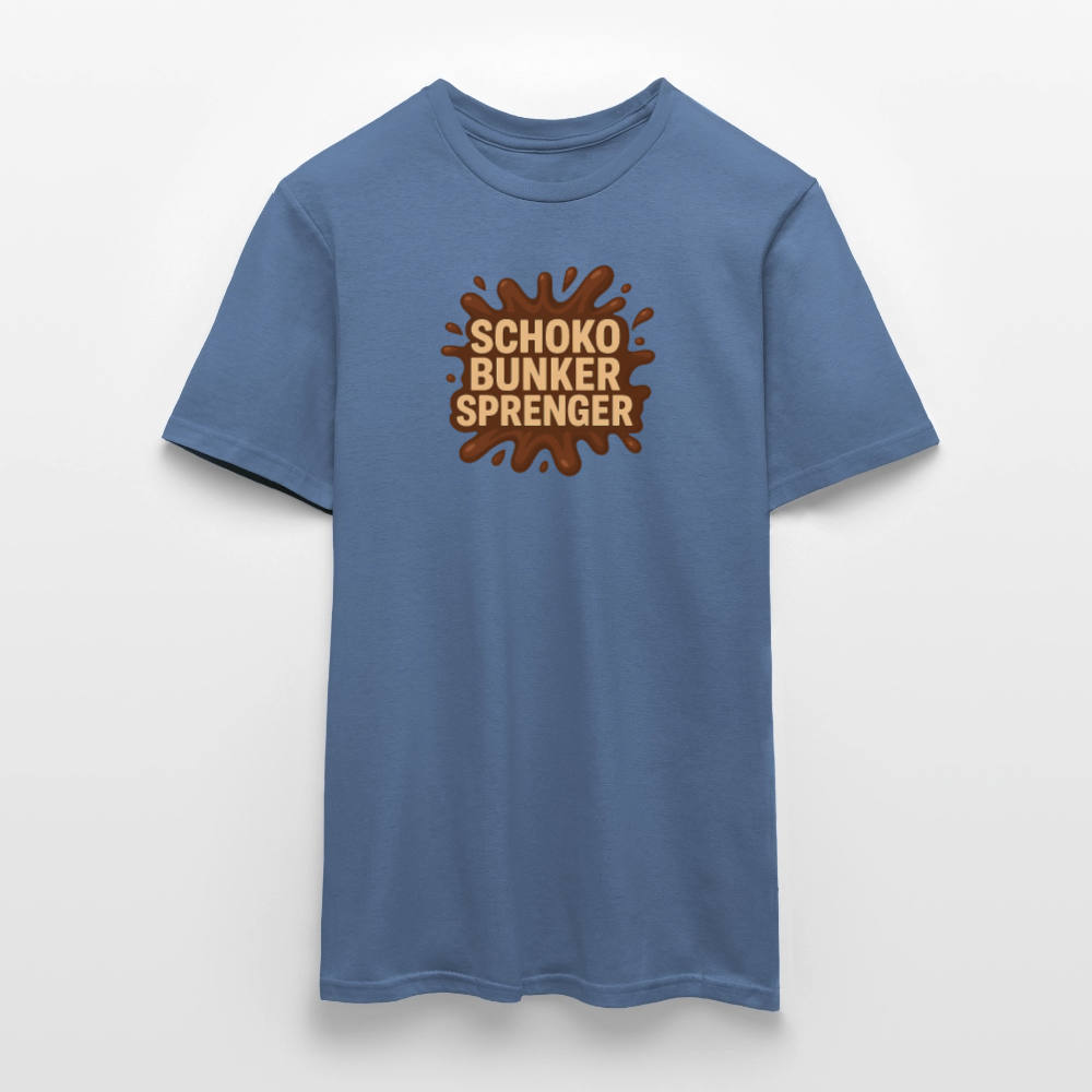 Männer T-Shirt - Taubenblau 