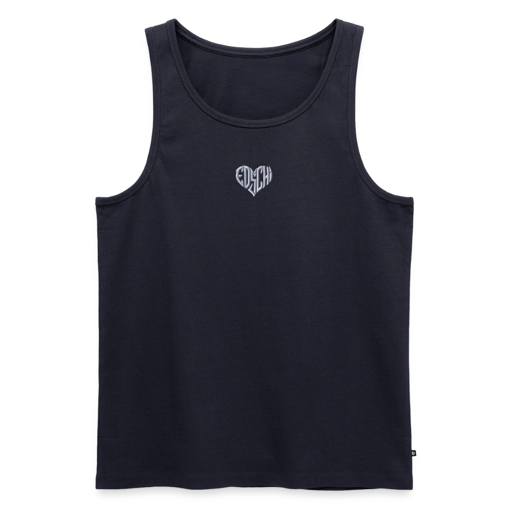 Männer Premium Tank Top Stick - Navy