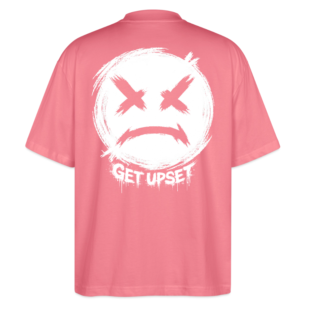 EDSCHI „ANGER LOOKS GOOD“ OVERSIZED T-SHIRT - Pink 