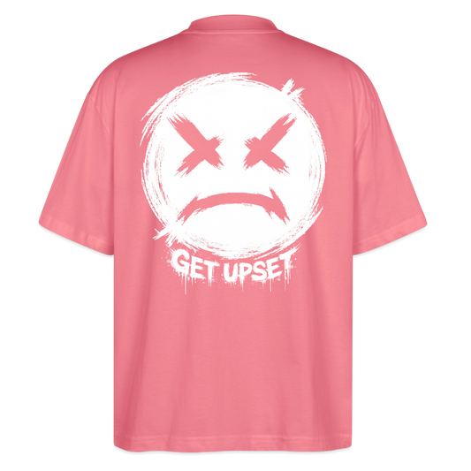 EDSCHI „ANGER LOOKS GOOD“ OVERSIZED T-SHIRT - Pink 