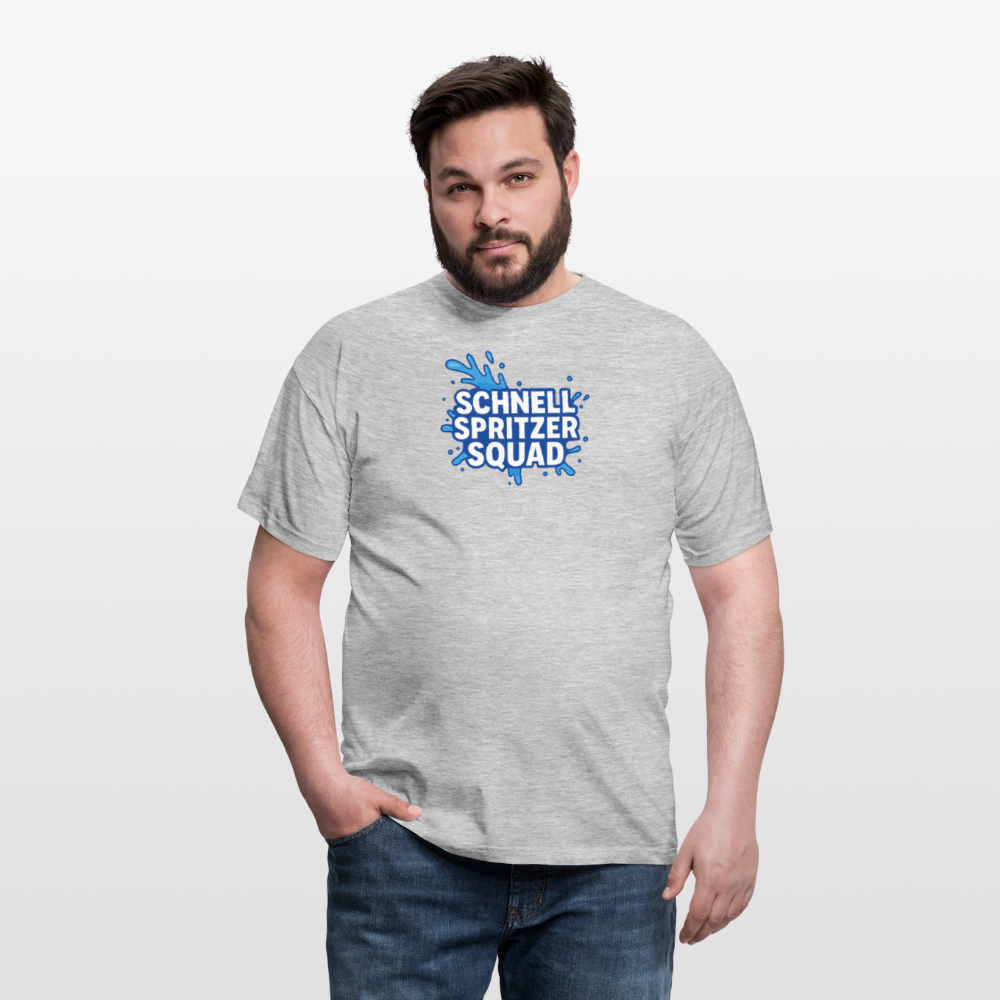 Männer T-Shirt - Grau meliert