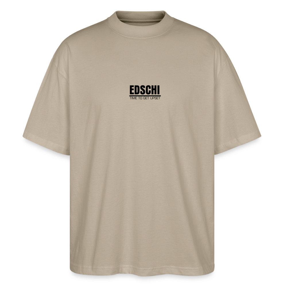 Oversized Unisex Bio T-Shirt - EDSCHI - Steingrau