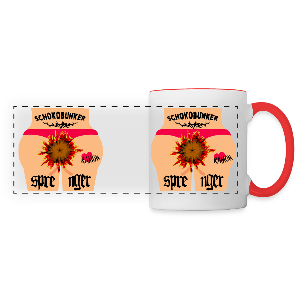 OG Tasse - Weiß/Rot