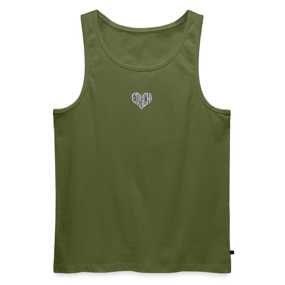 Männer Premium Tank Top Stick - Khaki